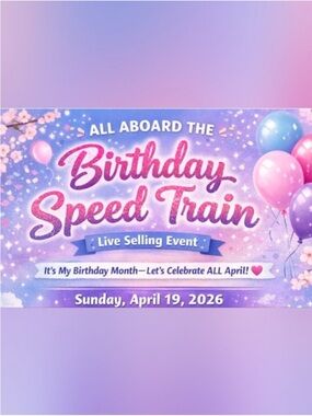 TRAIN SHOW!!! Join the train! My time slot is 6:10-6:20 p.m. EST